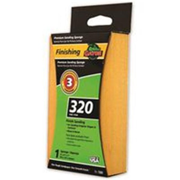 Gator Gator 0127126 Gator Premium 3-Step Sanding Sponge; Jumbo - 5 x 3 in. - 1 in. T - Aluminum Oxide - 320 Grit 127126 - main